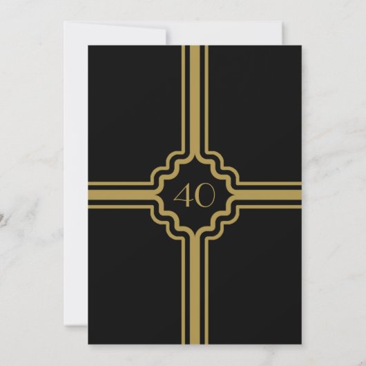 Kunst Deco Elke Leeftijd van de Dag Kaart (Achterkant)