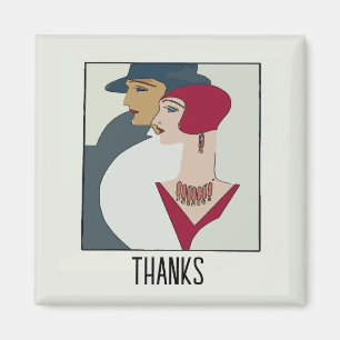 Kunst Deco Facturen, voeg tekst Magnet toe