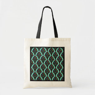  Kunst Deco Fan Mosaic Tote Bag
