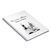  Kunst Deco Fashionable Dames in het strand Notitieboek (Rechterzijde)