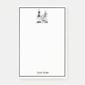  Kunst Deco Fashionable Dames in het strand Post-it® Notes (Voorkant)