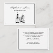 Kunst Deco Fashionable Dames in het strand Visitekaartje (Voorkant / Achterkant)