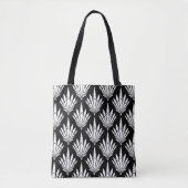 Kunst Deco Feather Fans Tote Bag (Voorkant)