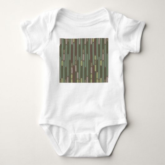 Kunst Deco Geïnspireerde ovalen Romper (Voorkant)