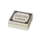 Kunst deco Handgemaakt met liefde Rubberstempel (Stempel)