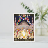 kunst deco Hispano-Amerikaanse expo Sevilla Briefkaart (Staand voorkant)