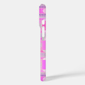 Kunst Deco industriële chic - roze, mauve Case-Mate iPhone Case (Achterkant / Links)