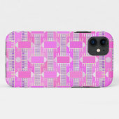Kunst Deco industriële chic - roze, mauve Case-Mate iPhone Case (Achterkant (horizontaal))