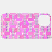 Kunst Deco industriële chic - roze, mauve Case-Mate iPhone Case (Achterkant (horizontaal))