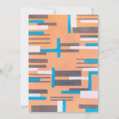 Kunst Deco Jazz Pochoir, Geometrisch Patroon (Voorkant)