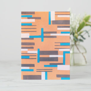  Kunst Deco Jazz Pochoir, Geometrisch Patroon