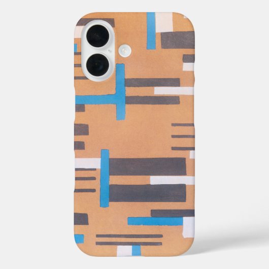 Kunst Deco Jazz Pochoir, Geometrisch Patroon Case-Mate iPhone Case (Achterkant)