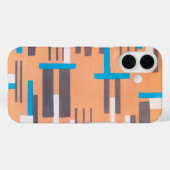 Kunst Deco Jazz Pochoir, Geometrisch Patroon Case-Mate iPhone Case (Achterkant (horizontaal))