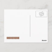 Kunst Deco Lady ~ Au Revoir Mon Amour uit 1920 Briefkaart (Achterkant)