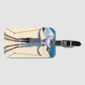  Kunst Deco, Lovers in Snow door George Barbier Bagagelabel (Voorkant (horizontaal))