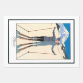 Kunst Deco, Lovers in Snow door George Barbier Inpakpapier Vel (Voorkant 3)