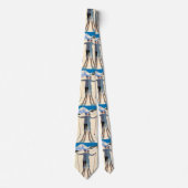 Kunst Deco, Lovers in Snow door George Barbier Stropdas (Voorkant)