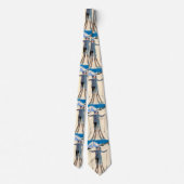 Kunst Deco, Lovers in Snow door George Barbier Stropdas (Achterkant)