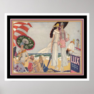 Kunst Deco Lux en 16x20 van 1920 afdrukken Poster