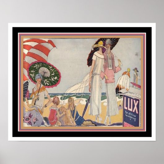 Kunst Deco Lux en 16x20 van 1920 afdrukken Poster (Voorkant)