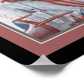 Kunst Deco "Madrigals" uit 1920 Poster (Hoek)