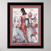 Kunst Deco "Madrigals" uit 1920 Poster (Voorkant)