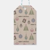 Kunst deco moderne  decoratie cadeaulabel (Voorkant)