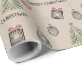 Kunst deco moderne decoratie cadeaupapier (Rol Hoek)