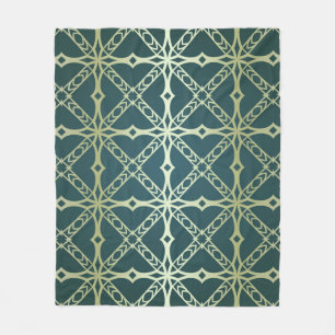 Kunst-deco naadloos geometrisch patroon. Vinta Fleece Deken