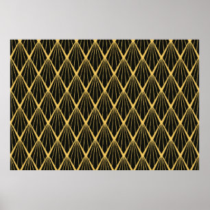 Kunst Deco naadloos patroon.  decoratie orna