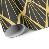 Kunst Deco naadloos patroon.  decoratie orna Cadeaupapier (Rol Hoek)