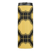 Kunst Deco naadloos patroon.  decoratie orna Thermosbeker (Achterkant)