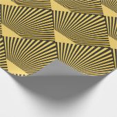 Kunst Deco naadloos patroon. decoratieversiering. Cadeaupapier (Hoek)