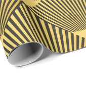 Kunst Deco naadloos patroon. decoratieversiering. Cadeaupapier (Rol Hoek)