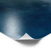 Kunst Deco Ninja Star Icon Stone Lighting Overlay Foto Afdruk (Hoek)