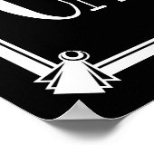 Kunst Deco PARTIJ ZOALS GATSBY print (Hoek)