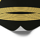 Kunst Deco patroon. decoratie siervormig. (Hoek)