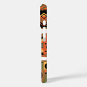  kunst deco Pochoir Jazz geometrische cirkels Case-Mate iPhone Case (Achterkant / Links)