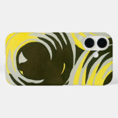 kunst deco Pochoir Jazz geometrische cirkels Case-Mate iPhone Case (Achterkant (horizontaal))