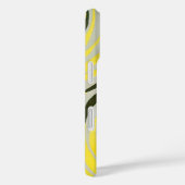 kunst deco Pochoir Jazz geometrische cirkels Case-Mate iPhone Case (Achterkant / Rechts)