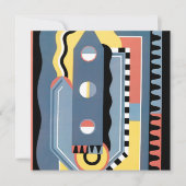 kunst Deco Pochoir Jazz Geometrische patronen (Voorkant)