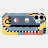  kunst Deco Pochoir Jazz Geometrische patronen Case-Mate iPhone Case (Achterkant (horizontaal))