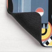 kunst Deco Pochoir Jazz Geometrische patronen Muismat (Hoek)