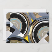 kunst Deco Pochoir Jazz Geometrische vormen (Voorkant)