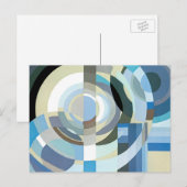  kunst Deco Pochoir Jazz Geometrische vormen Briefkaart (Voorkant / Achterkant)