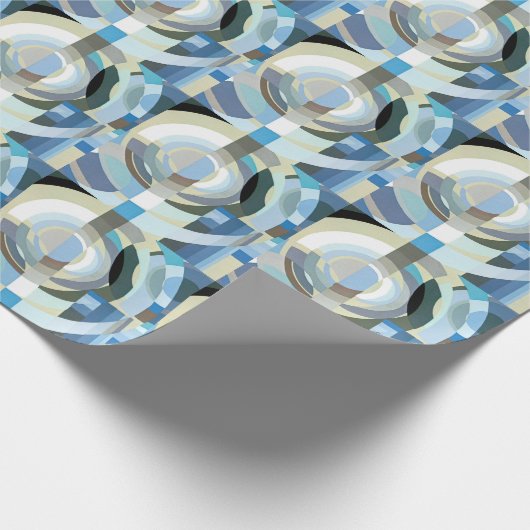  kunst Deco Pochoir Jazz Geometrische vormen Cadeaupapier (Hoek)