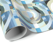 kunst Deco Pochoir Jazz Geometrische vormen Cadeaupapier (Rol Hoek)