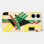  kunst Deco Pochoir Jazz Geometrische vormen Case-Mate iPhone Case (Achterkant (horizontaal))