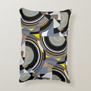  kunst Deco Pochoir Jazz Geometrische vormen Decoratief Kussen