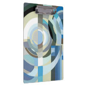 kunst Deco Pochoir Jazz Geometrische vormen Klembord (Rechts)